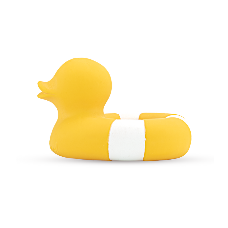 flo the floatie bath toy / yellow