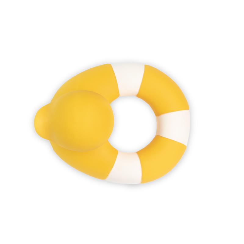 flo the floatie bath toy / yellow