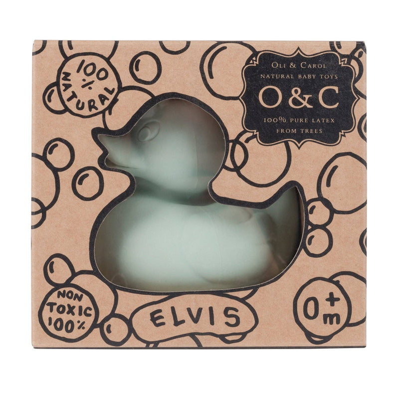 elvis the duck bath toy / mint