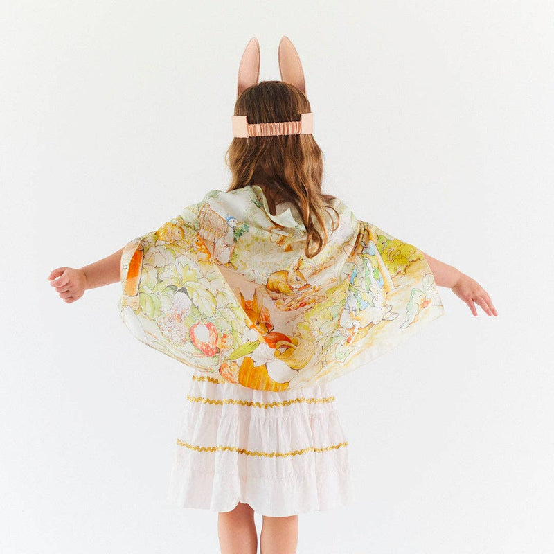 rabbit garden seek & find playsilk