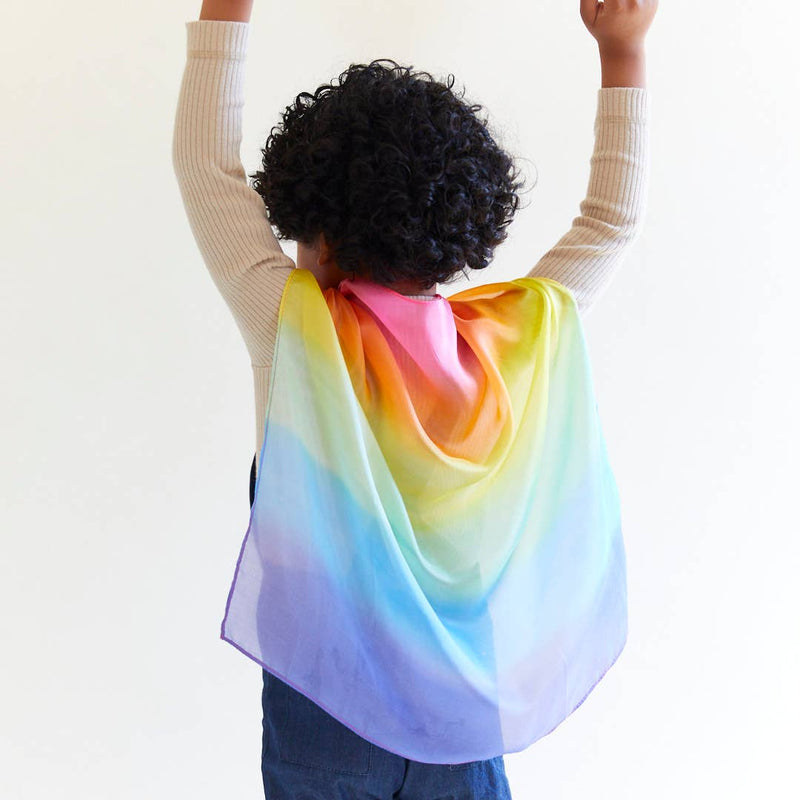 mini enchanted playsilk / rainbow