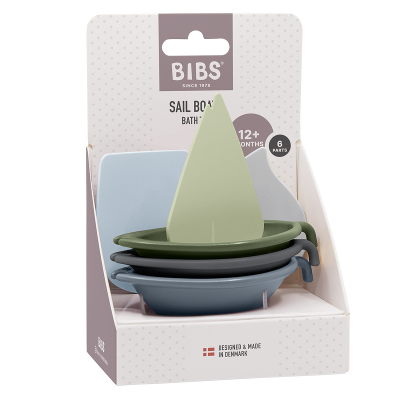 sailboats / blue mix