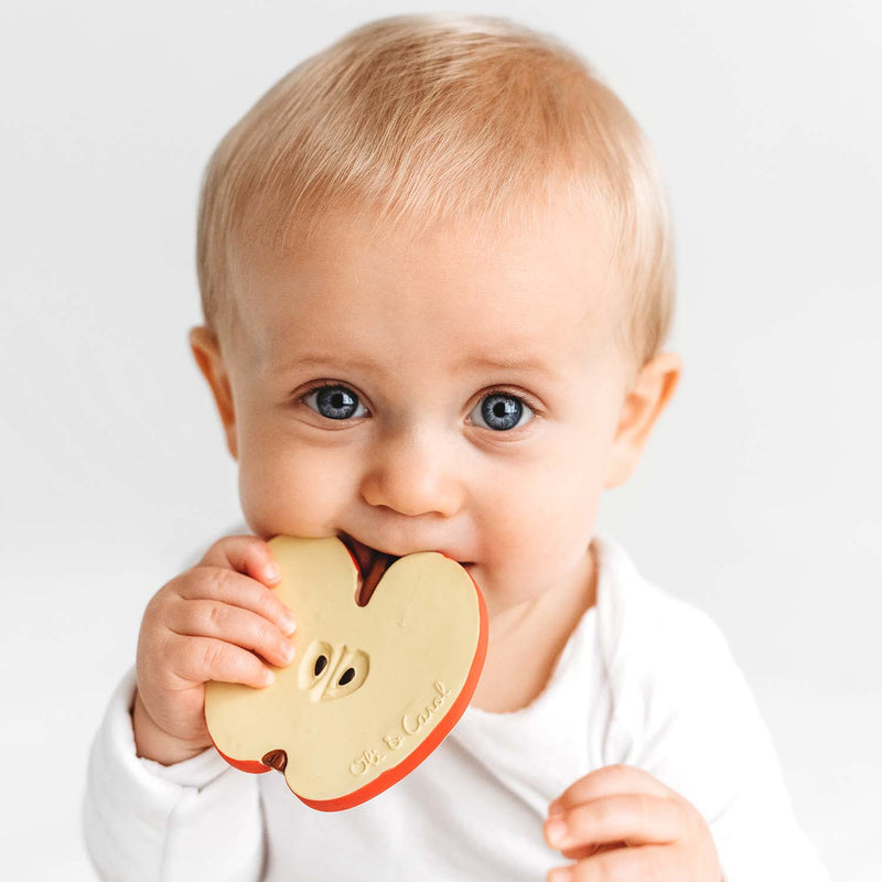 pepita the apple baby teether