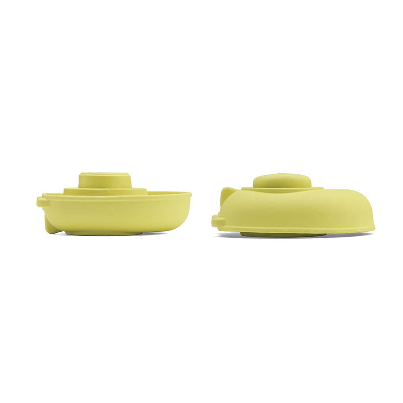 rubber convertible boat / pastel green