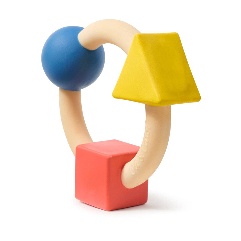 bauhaus teething ring / basic colors