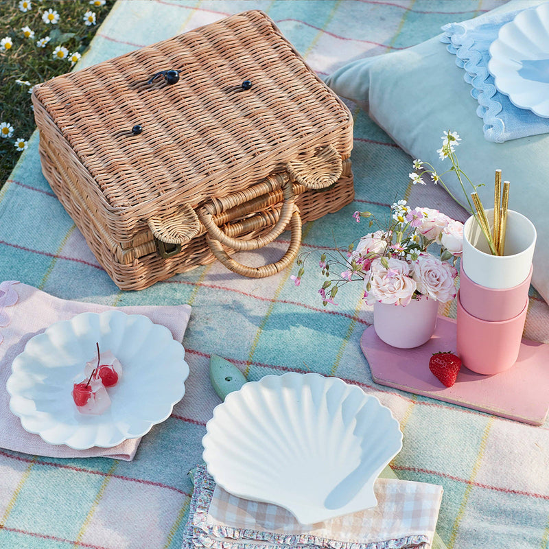 bear rattan suitcase