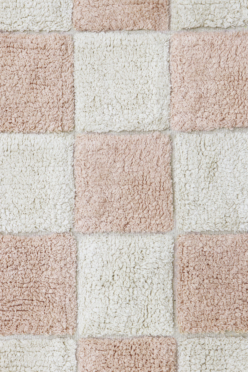 washable rug kitchen tiles / rose