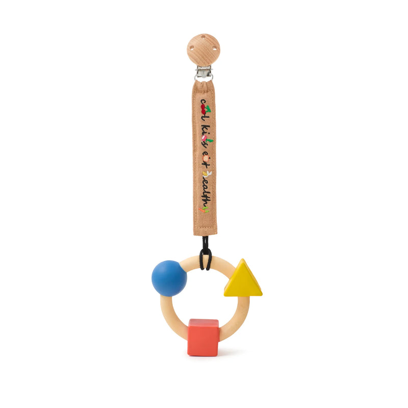 bauhaus teething ring / basic colors