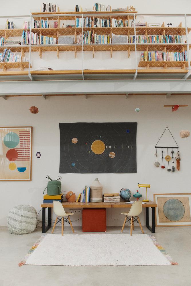 washable area rug / stardust