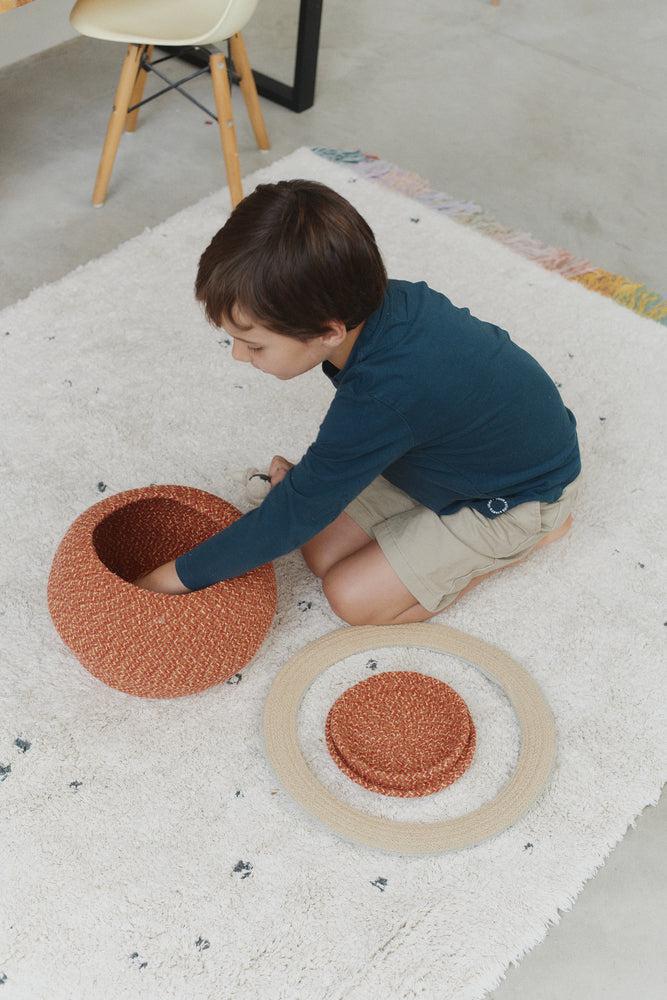 washable area rug / stardust