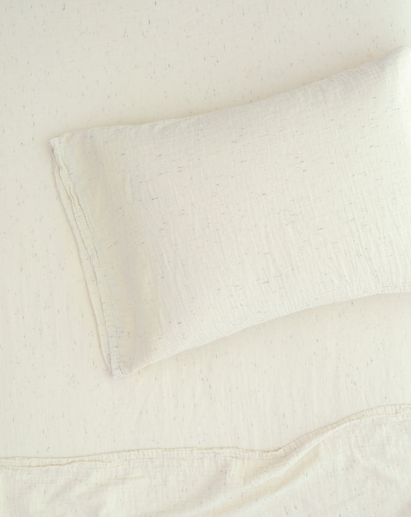 speckle pillowcase / 2-layer gauze