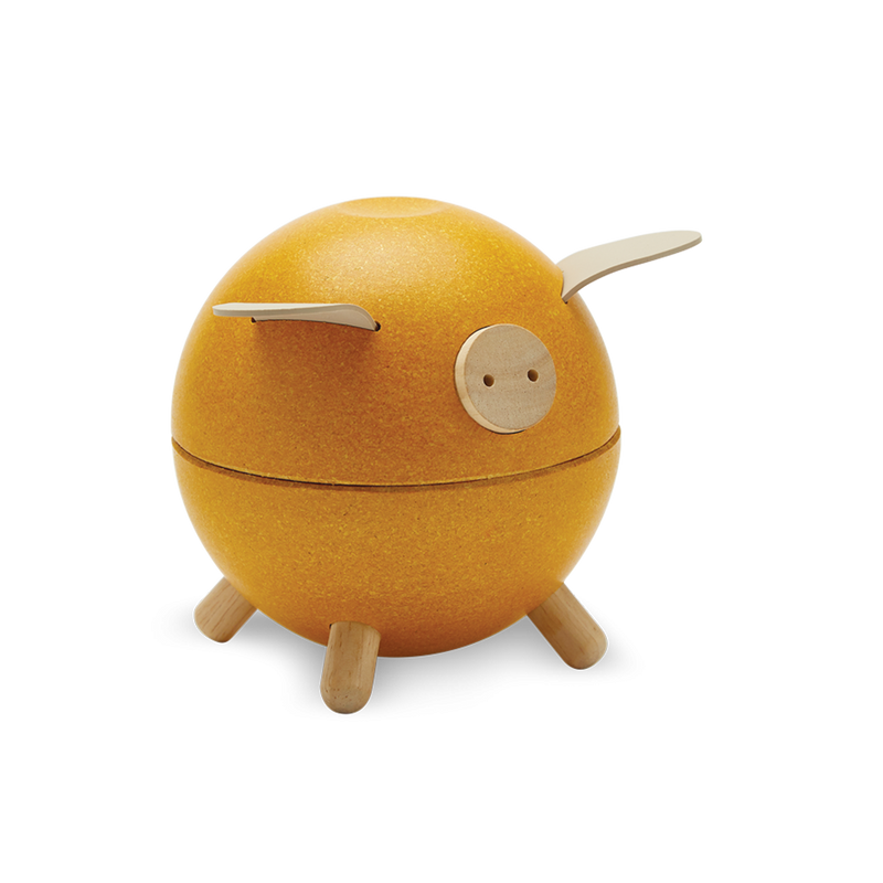 piggy bank / yellow