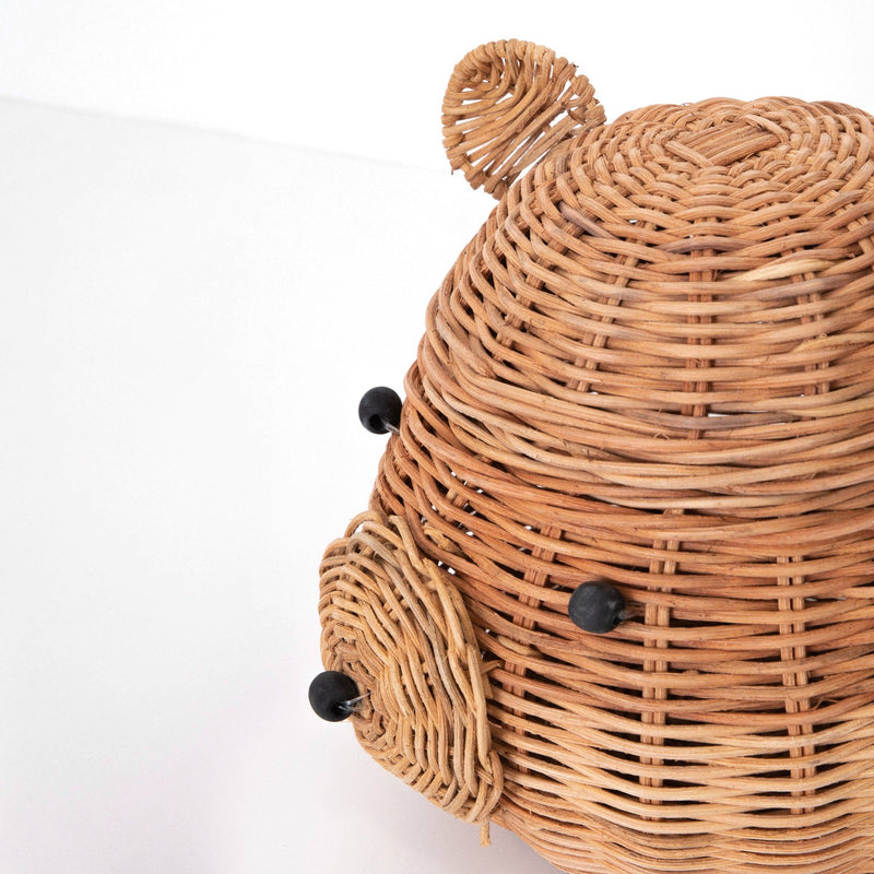 bear rattan bag