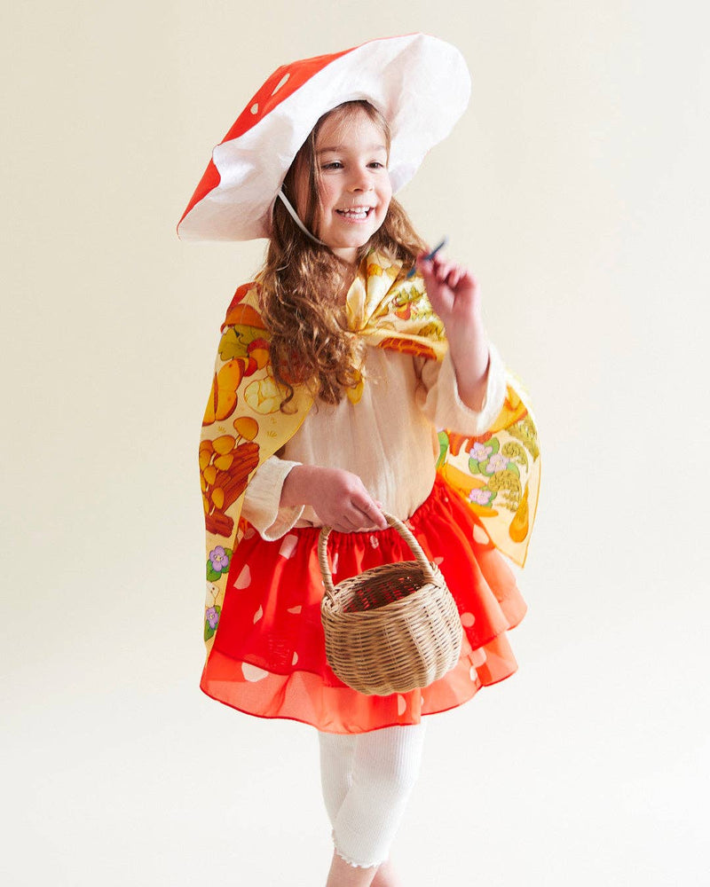 mushroom seek & find playsilk