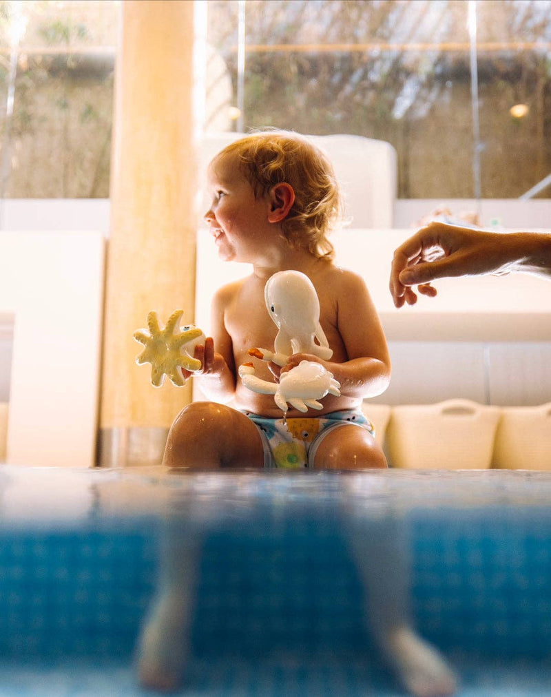 sharon the crab bath toy