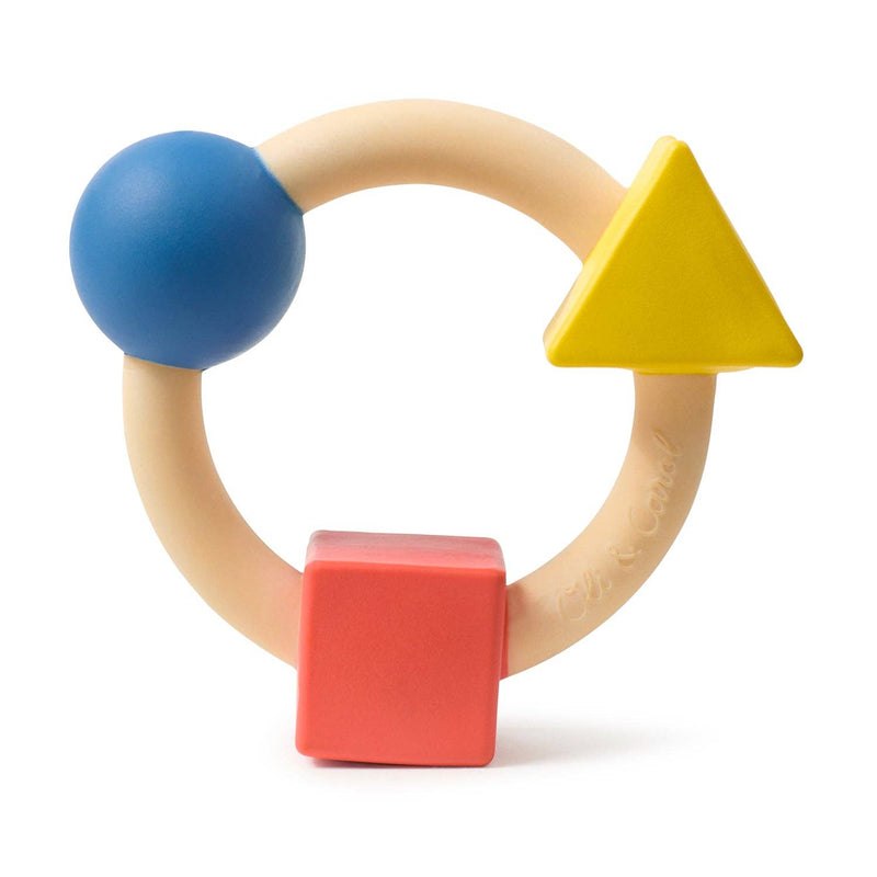 bauhaus teething ring / basic colors