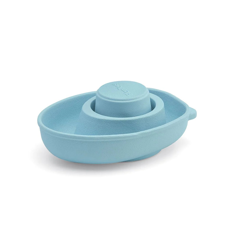rubber convertible boat / pastel blue
