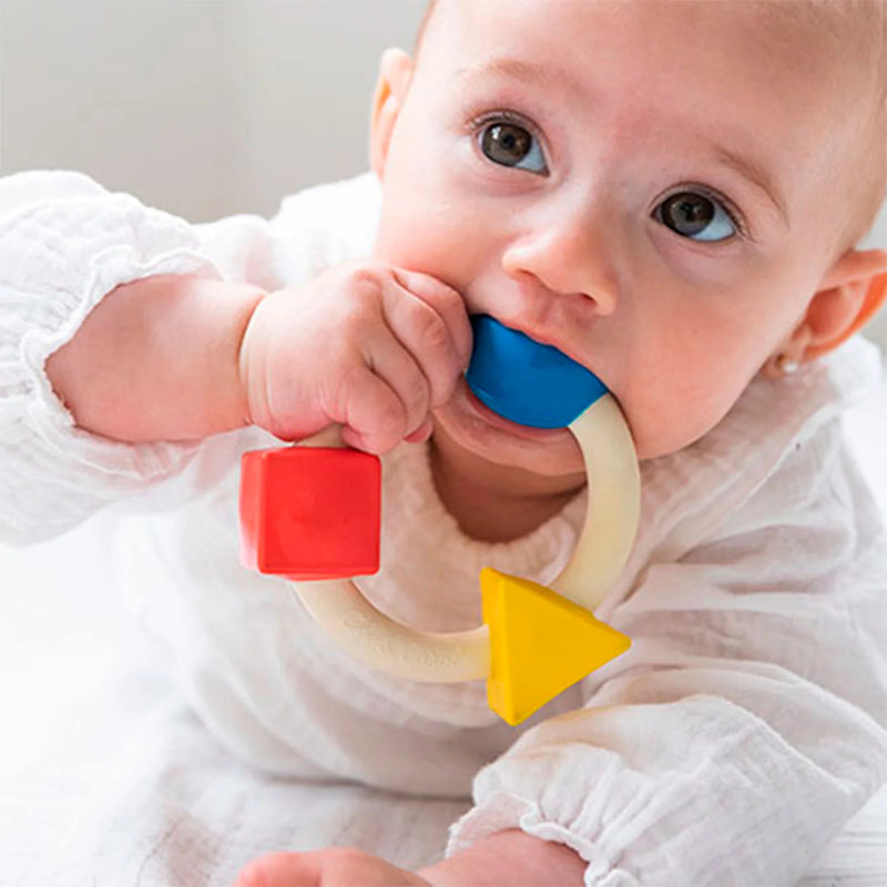 bauhaus teething ring / basic colors