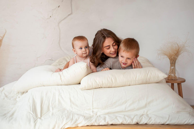 washable wool duvet / toddler to queen