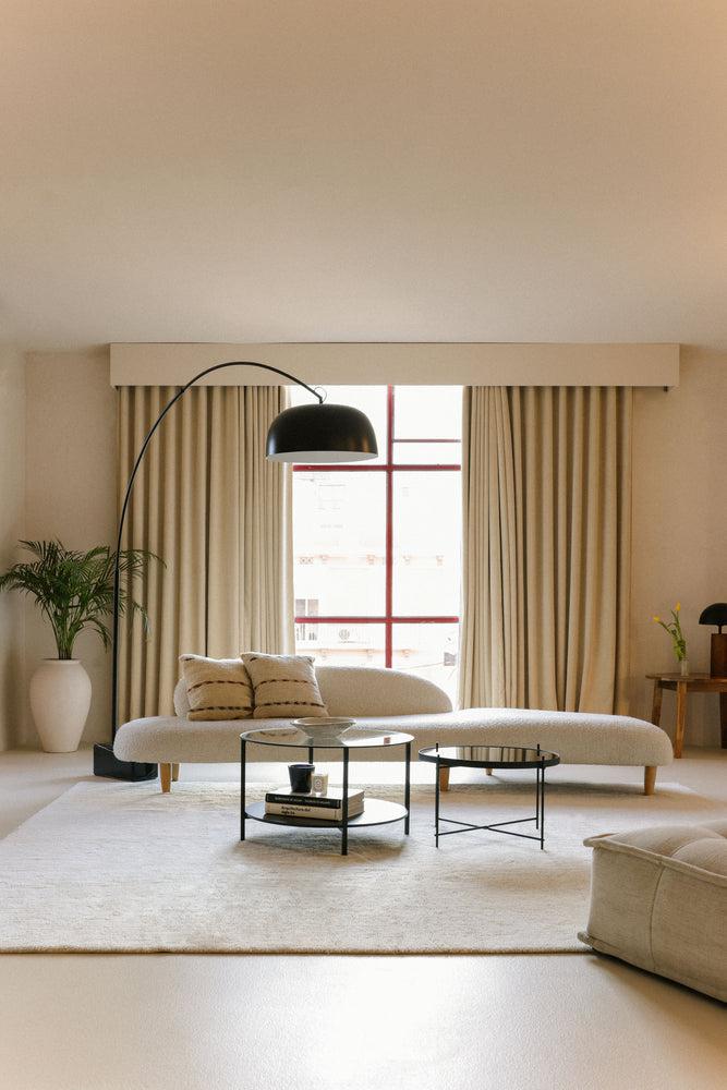 wool area rug / natural (undyed)