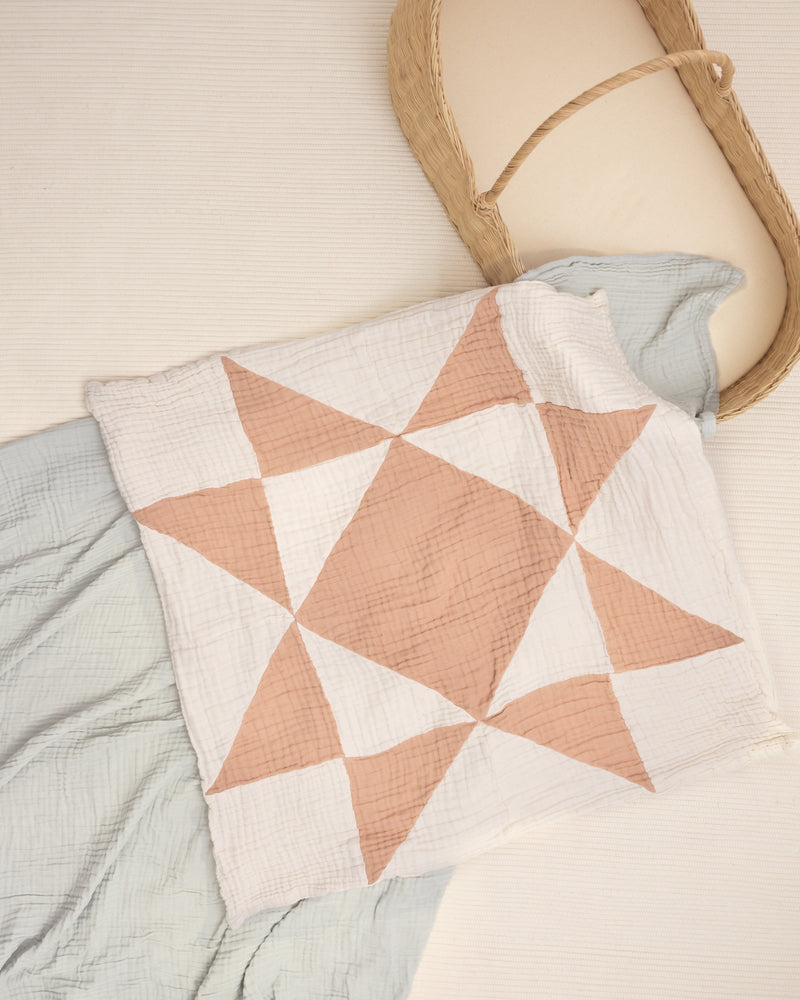 the heirloom collection / crystal star baby blanket